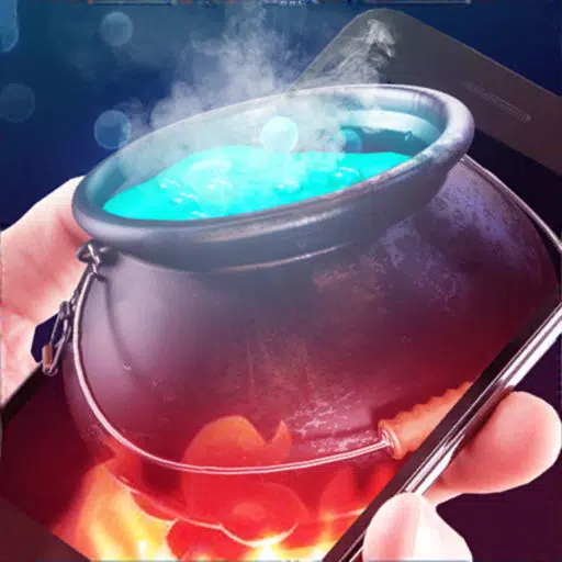 Cooking magic: witch cocktail Cooking magic: witch cocktail