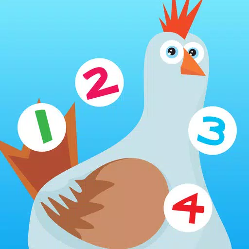 123 Farm counting game for children: Learn to count the numbers 1-10 with pets and animals of the barn 123 Farm counting game for children: Learn to count the numbers 1-10 with pets and animals of the barn