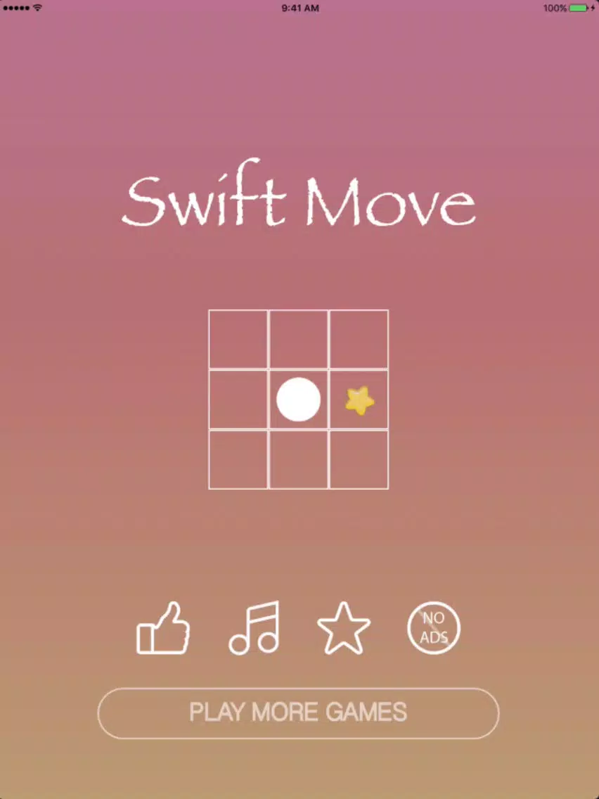 Ảnh chụp màn hình của Swift Move iPad 