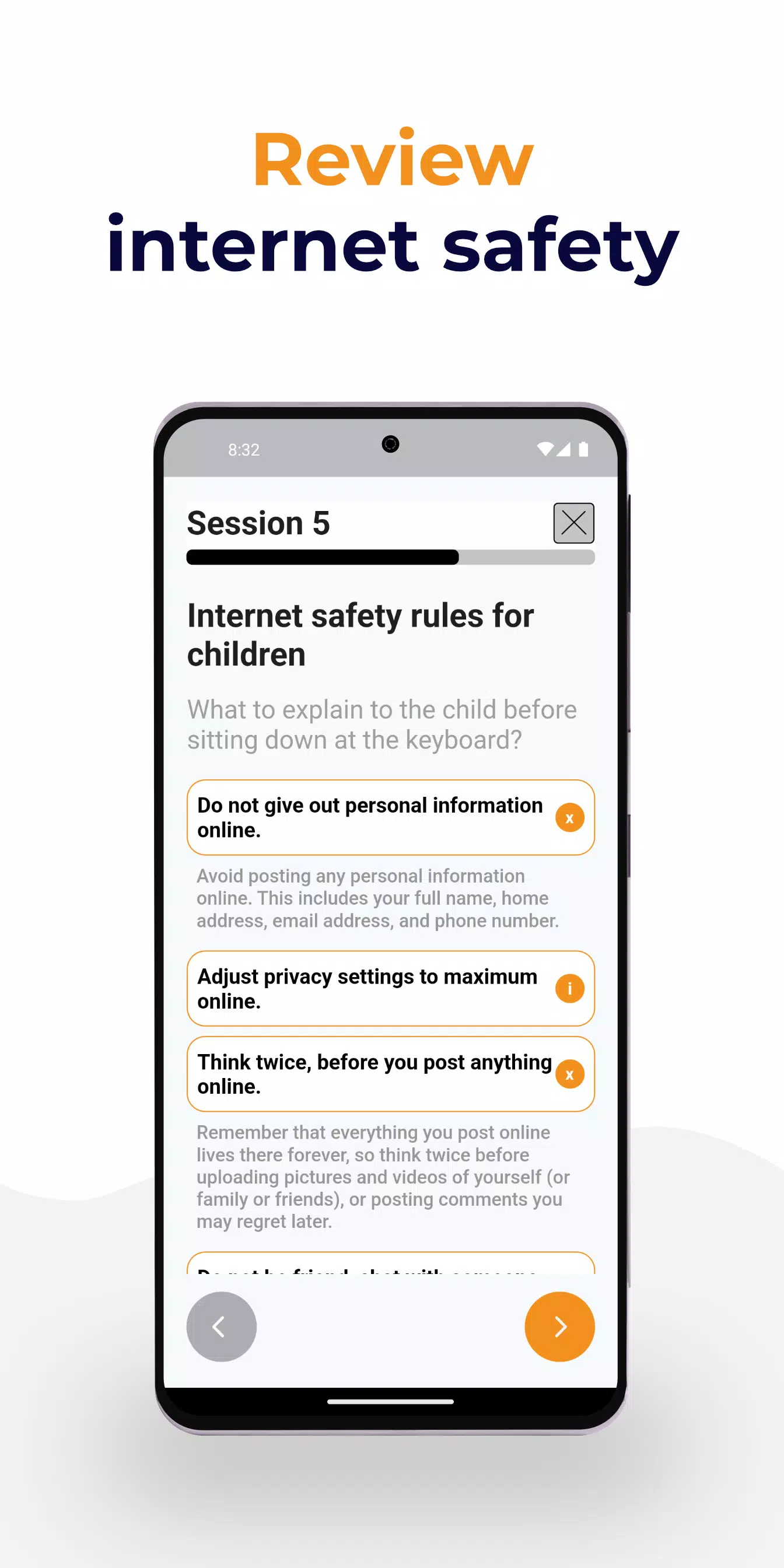 Digital parenting Screenshots