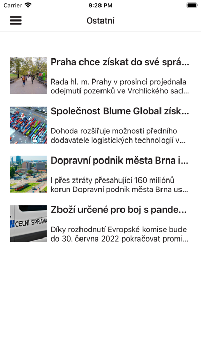 DopravaDnes Screenshots