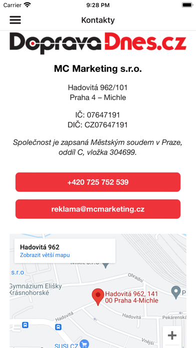 DopravaDnes Screenshots