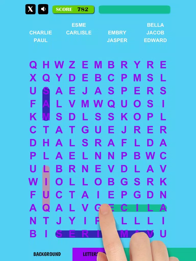 Hidden Words - Free Word Search iPad 应用截图