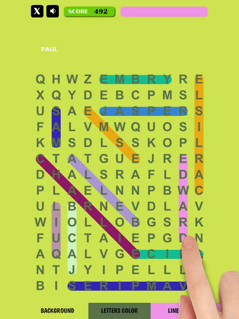 Hidden Words - Free Word Search iPad 应用截图