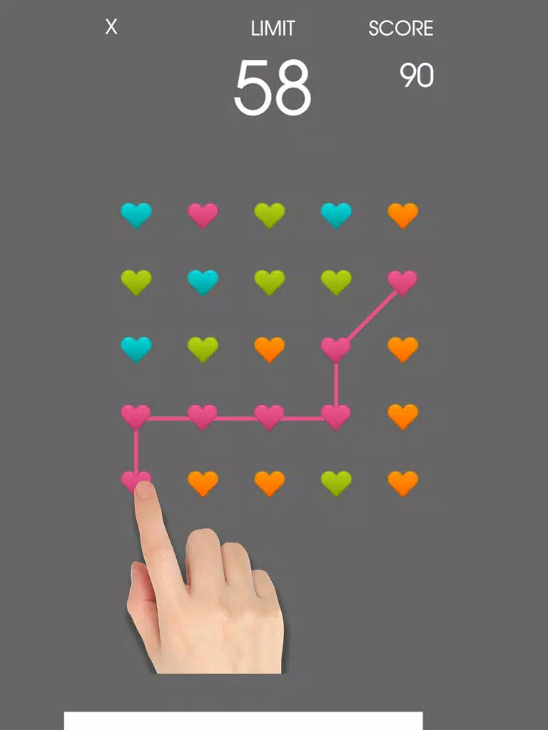 The Hearts - Best Free Matching Puzzle Mania iPad Screenshots