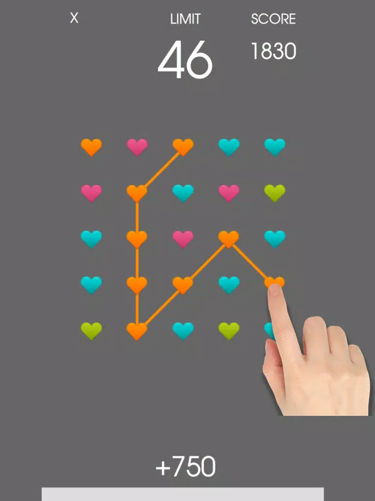 The Hearts - Best Free Matching Puzzle Mania iPad Screenshots