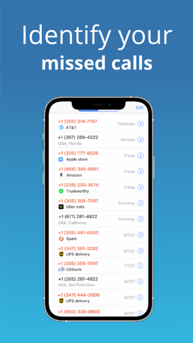 NumberBook: Who Is Calling? Screenshots