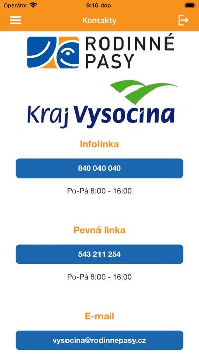 Rodinné pasy Screenshots