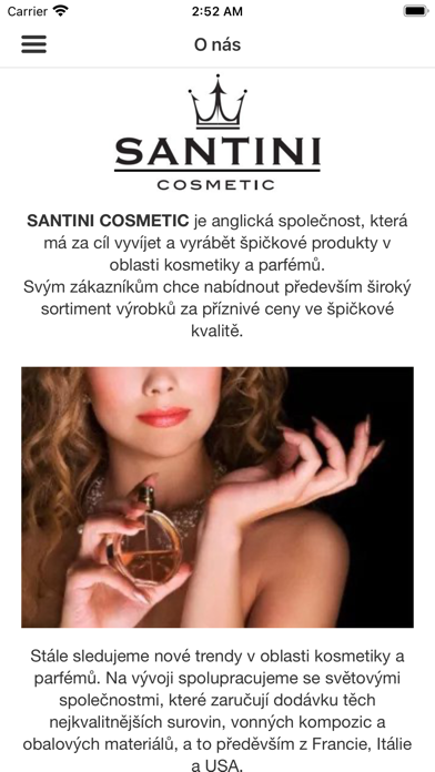 Santini Cosmetic Screenshots