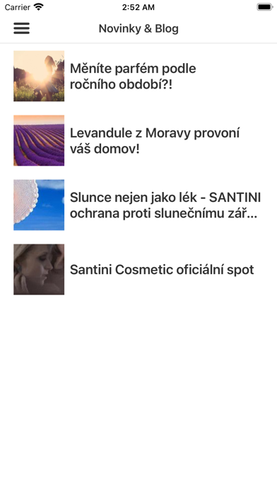 Santini Cosmetic Screenshots