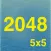 2048 5x5 - redesigned