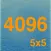 4096 5x5 - redesigned