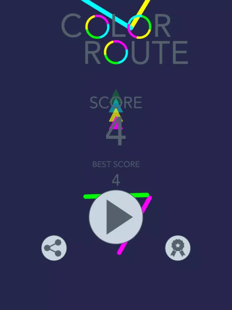 Color Route + iPad 应用截图