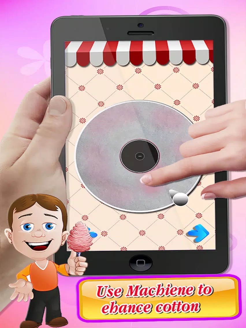Baby Rainbow Cotton Candy Maker - Fun Cooking free iPad Screenshots