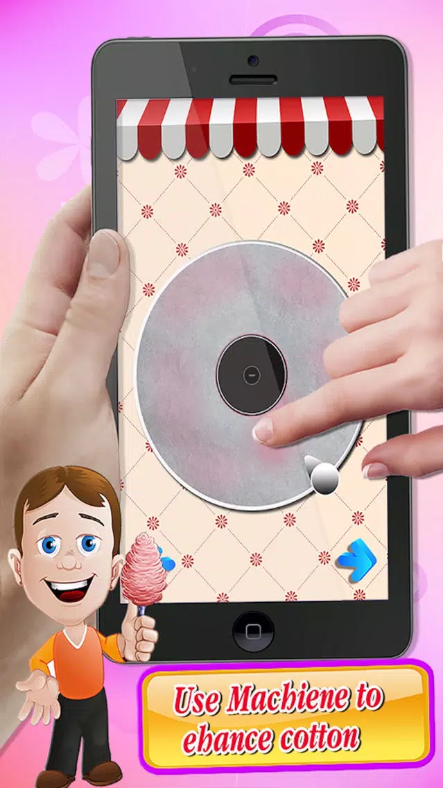 Baby Rainbow Cotton Candy Maker - Fun Cooking free Screenshots
