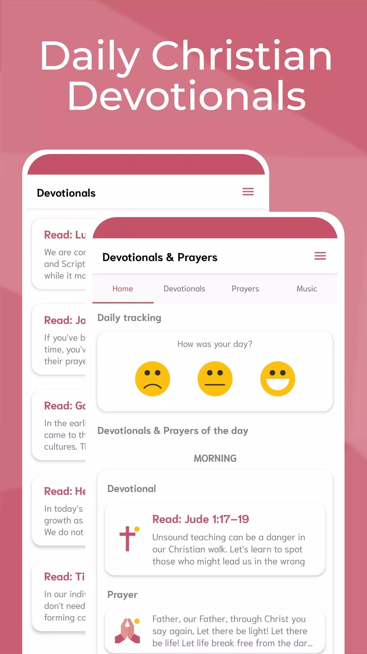 Daily Devotionals & Prayers Screenshots