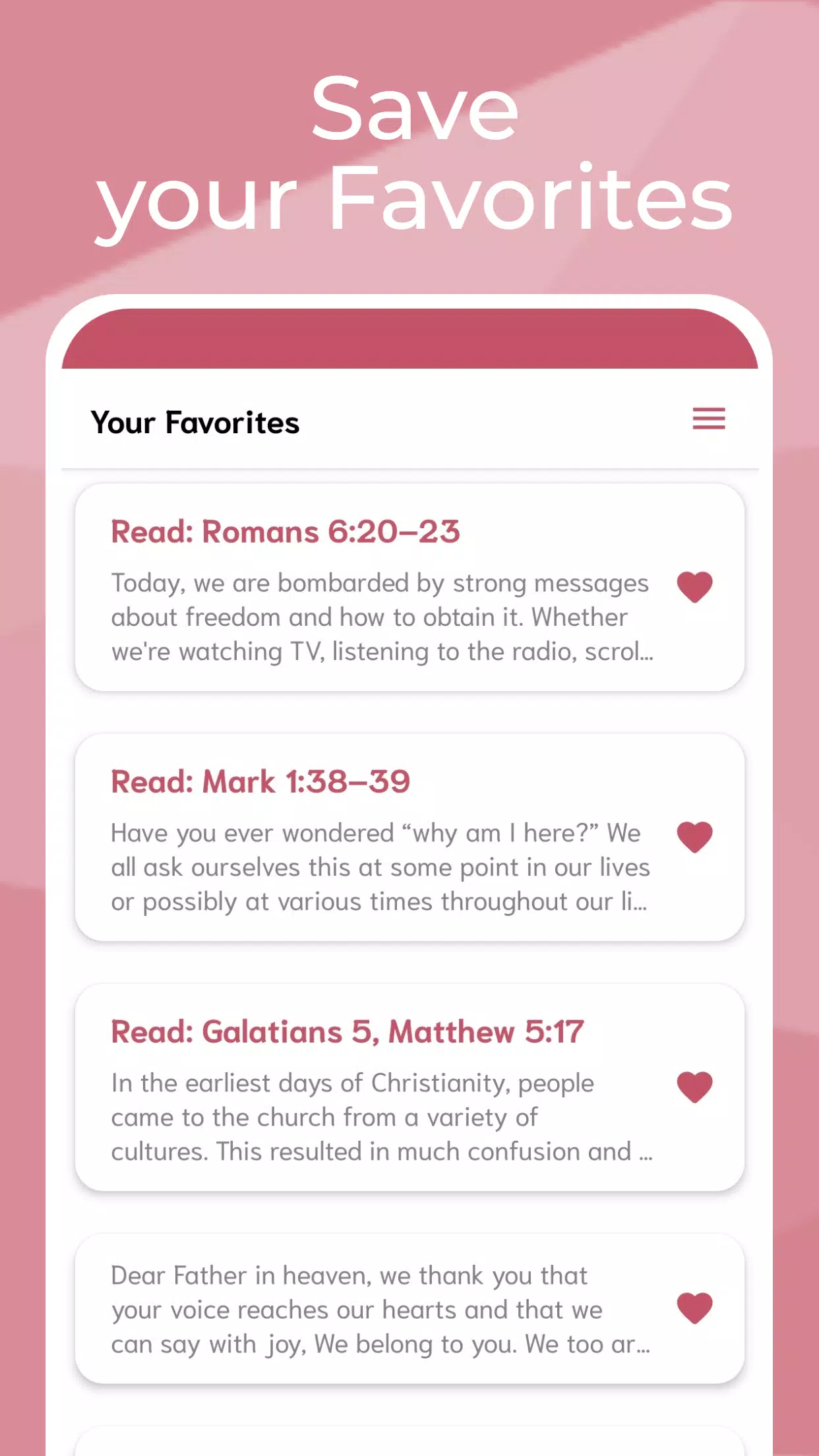 Daily Devotionals & Prayers Screenshots
