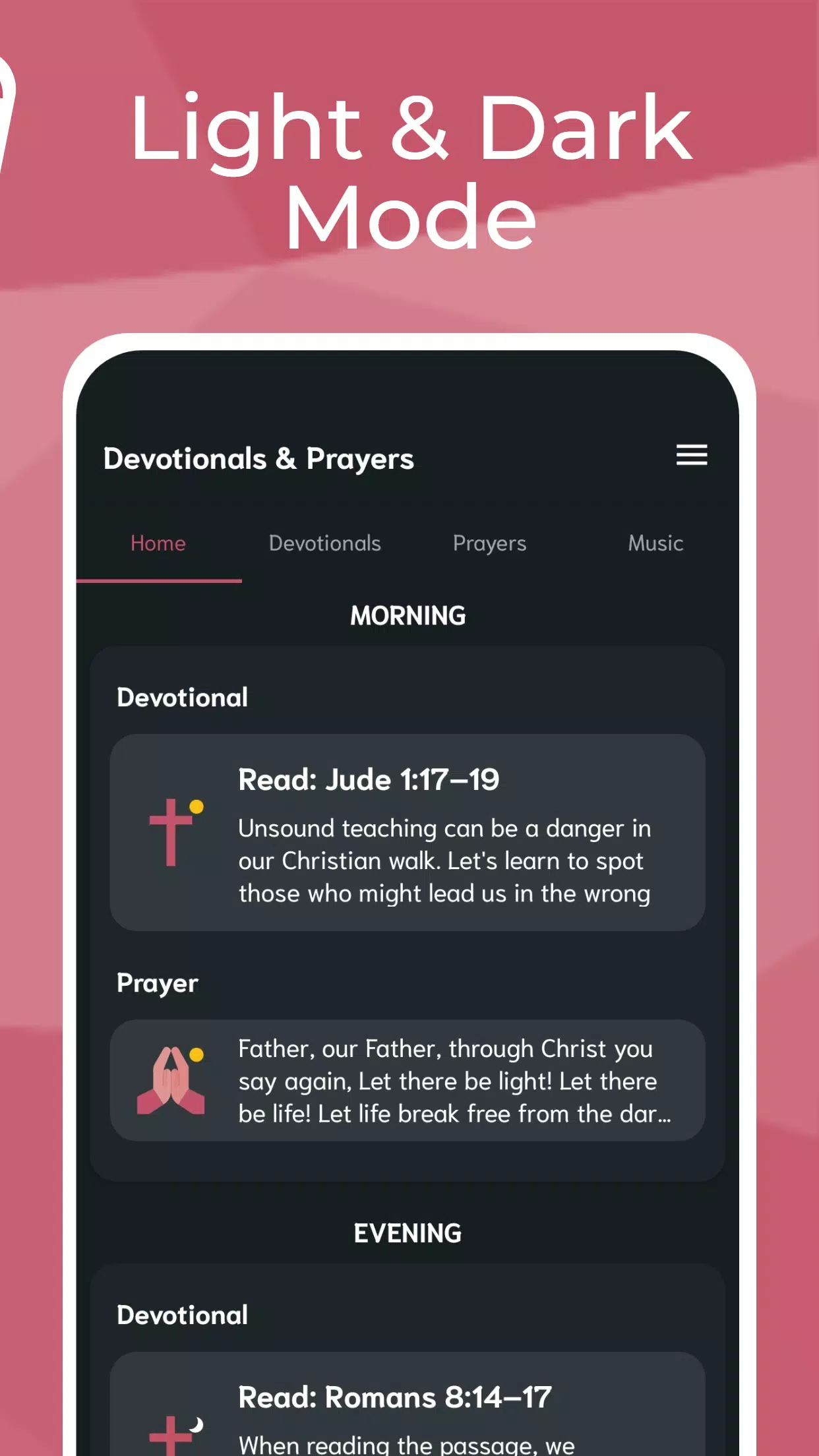 Daily Devotionals & Prayers Screenshots