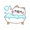 Siamese Cat 3 - Text Message Stickers Pack