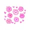 Flower Words - Text Message Stickers Pack 1