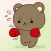 Hard Worker Bear Stickers