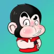 Wonderful Monkey Stickers