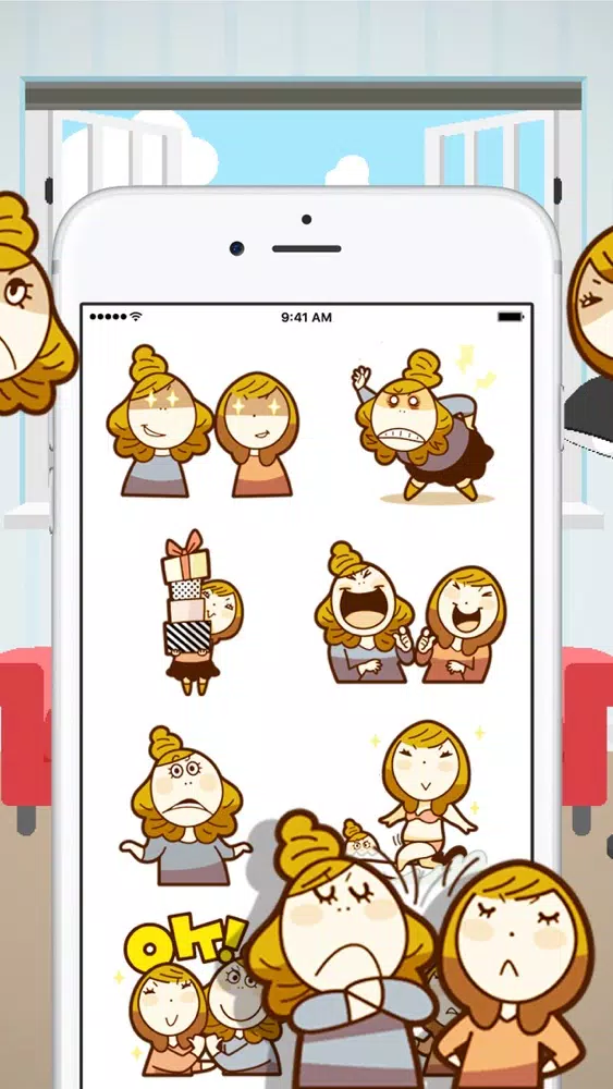 Sisters Stickers Screenshots