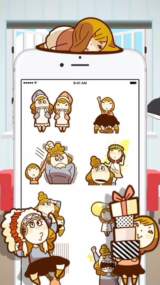 Sisters Stickers Screenshots