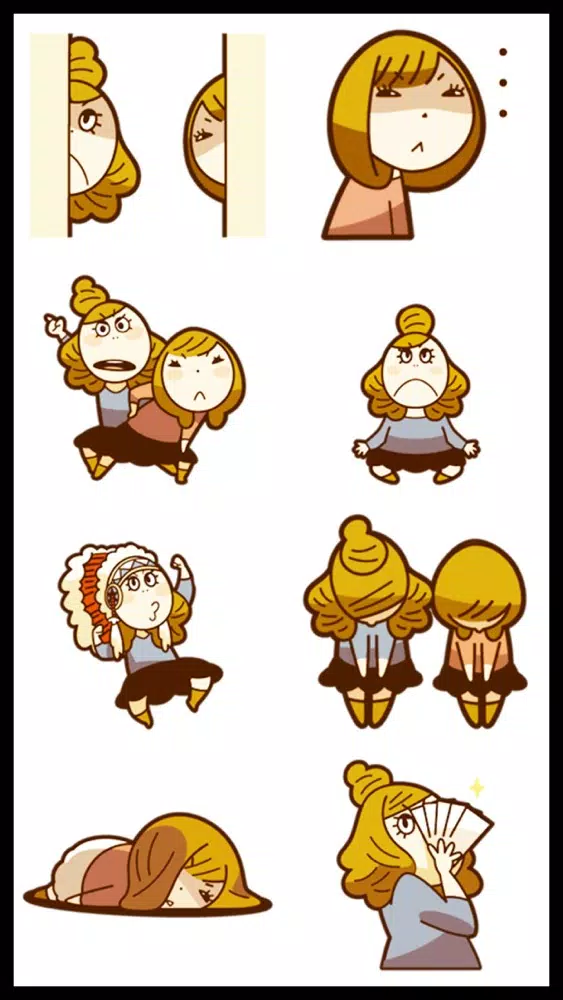 Sisters Stickers Screenshots