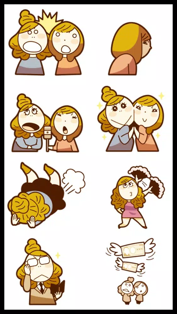 Sisters Stickers Screenshots