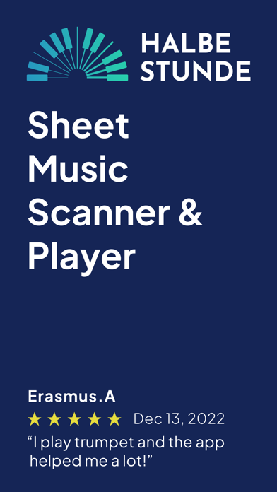 Halbestunde Sheet Music Reader Screenshots
