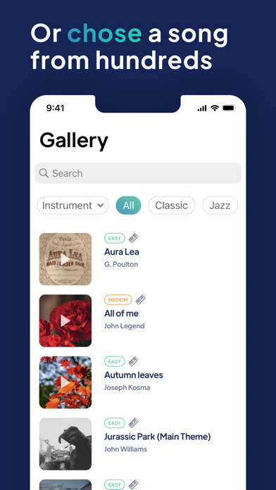 Halbestunde Sheet Music Reader Screenshots