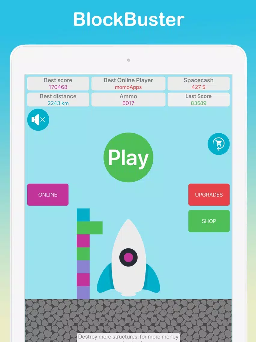 Capturas de pantalla de Space Game - BLOCKBUSTER iPad 