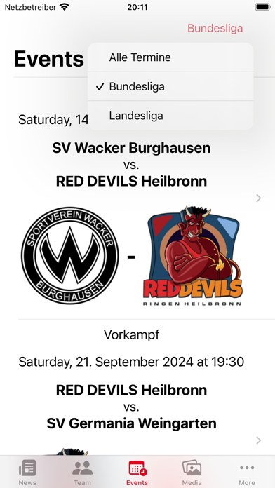 RED DEVILS Heilbronn Screenshots