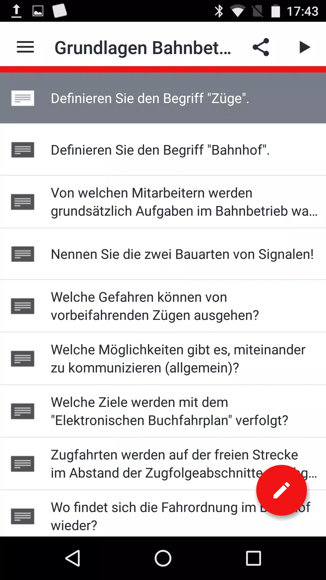 DB clever büffeln Screenshots