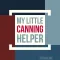 My little canning helper