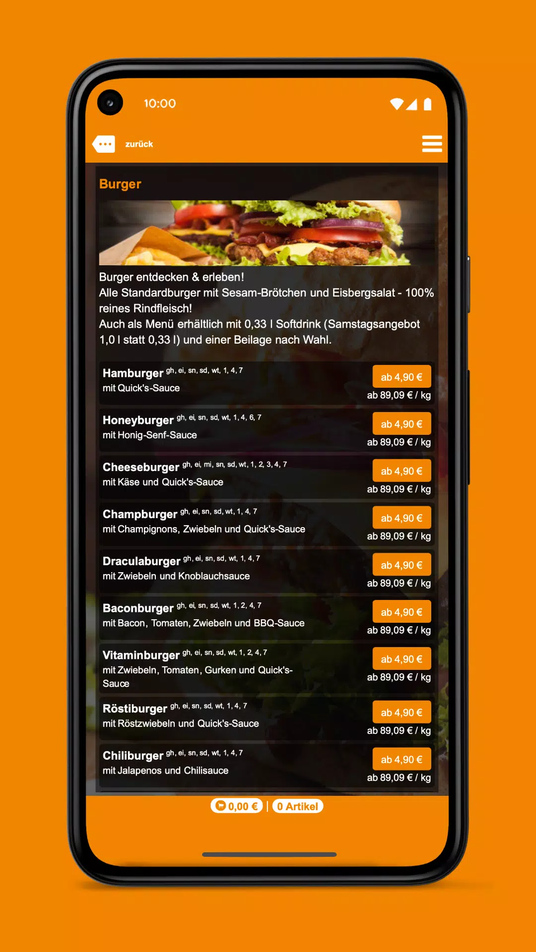 Quick`s - Der BurgerMeister Screenshots