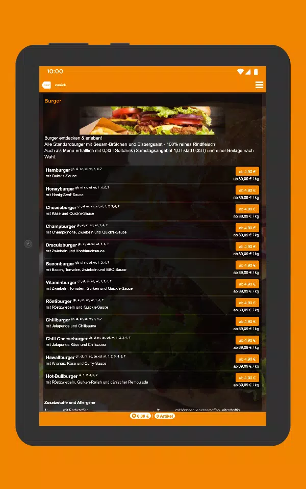 Quick`s - Der BurgerMeister Screenshots
