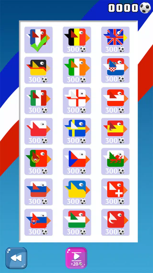 Flappy Euro Bird 2016 Screenshots