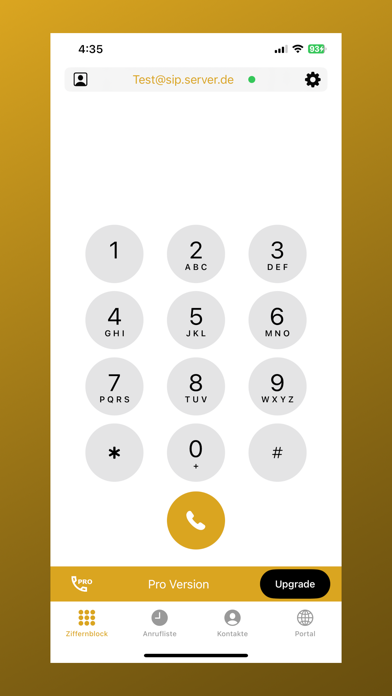 Smart-SIP-Phone Screenshots