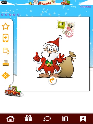 Letter from Santa - Get a Christmas Letter from Santa Claus iPad Screenshots
