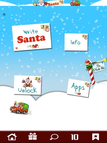 Letter from Santa - Get a Christmas Letter from Santa Claus iPad Screenshots