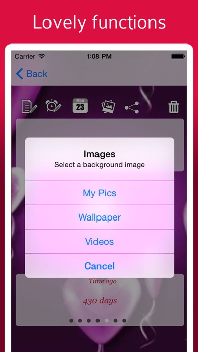 Relationship Calculator: Been Together Love Days Counter Screenshots