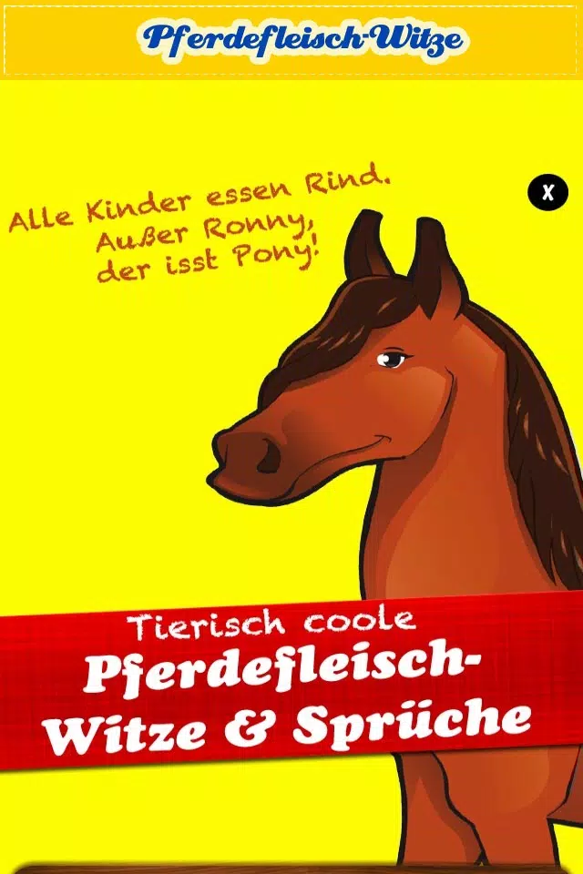 Pferdefleisch-Witze - Coole Sprüche & Witze über Lebensmittel-Skandale! Screenshots