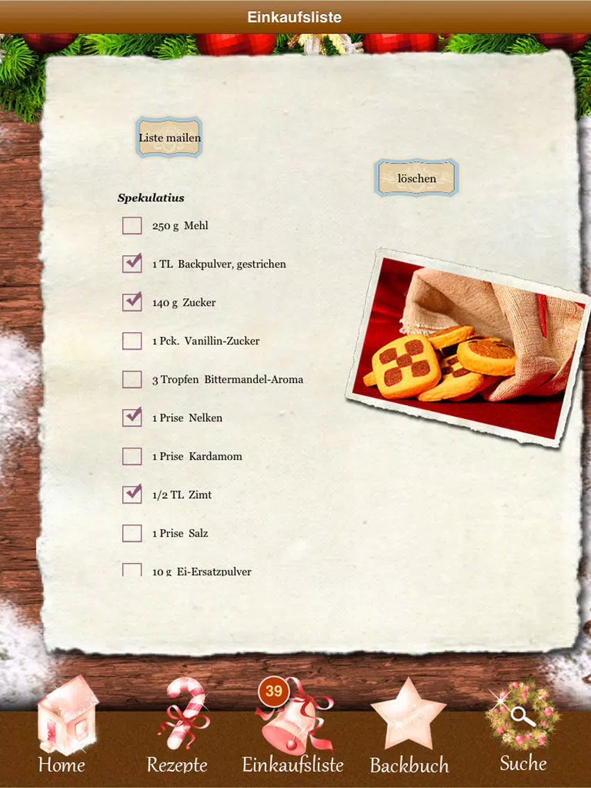 Vegane Plätzchen - Vegan! Rezepte Weihnachten iPad Screenshots