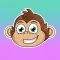 Cute Monkey Stickers