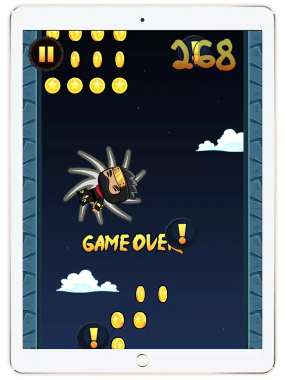 Ninja Wall Runner iPad  Ekran Görüntüleri