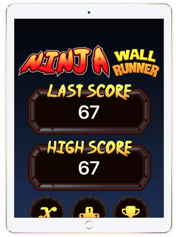 Ninja Wall Runner iPad  Ekran Görüntüleri