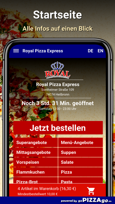 Royal Pizza Express Heilbronn Screenshots