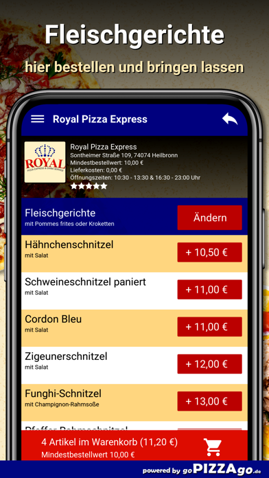 Royal Pizza Express Heilbronn Screenshots